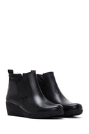 Women's Leather Wedge Heel Boots | Derimod