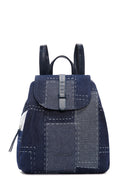 Women's Blue Jean Fabric Backpack | Derimod