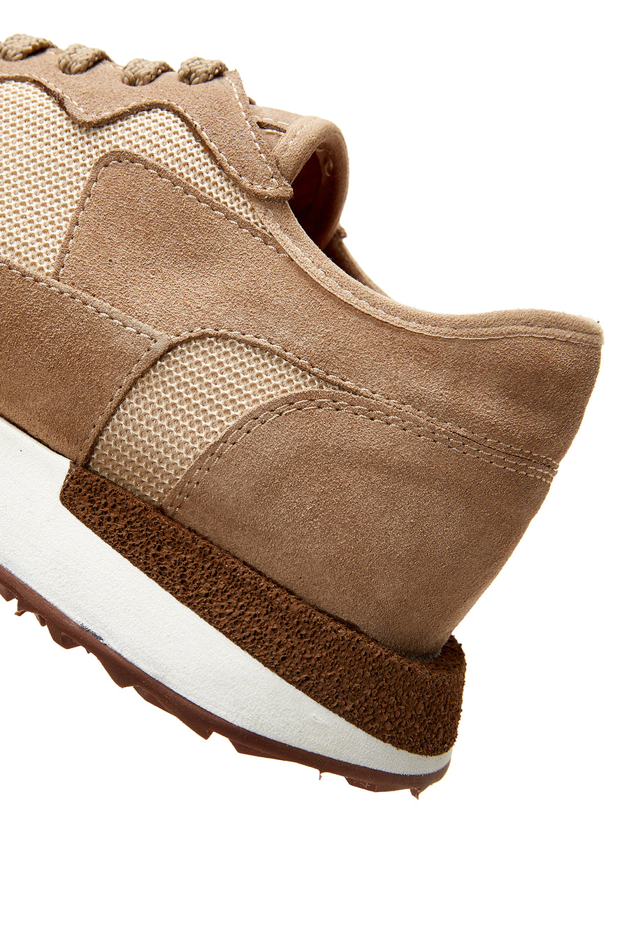Erkek Vizon Deri Sneaker