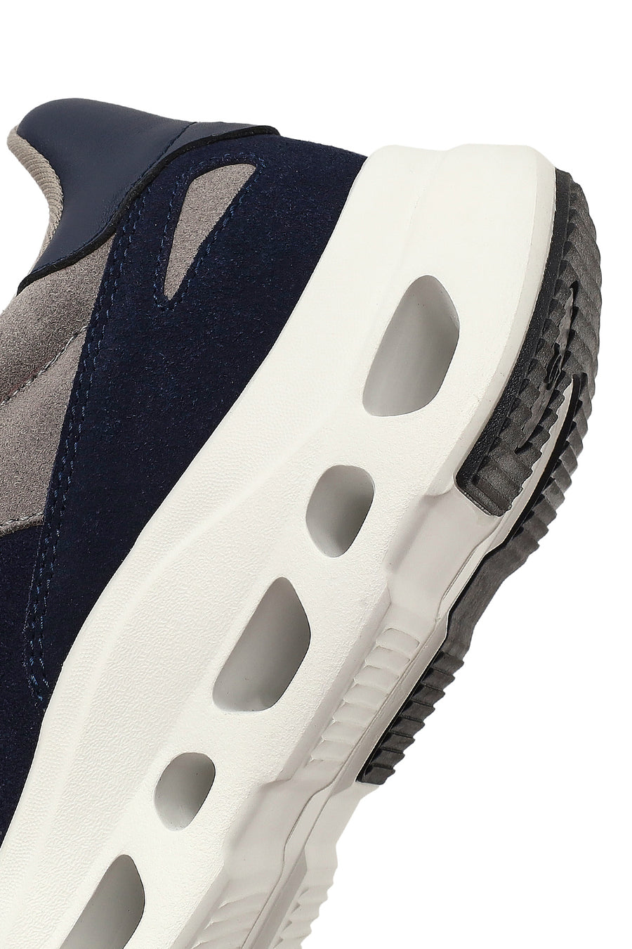 Derimod Studio Men's Navy Blue Lace-Up Thick-Soled Sneaker