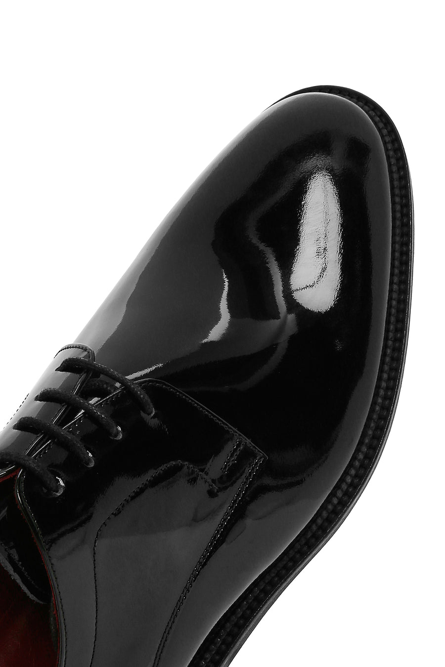 Men's Black Patent Leather Classic Shoes