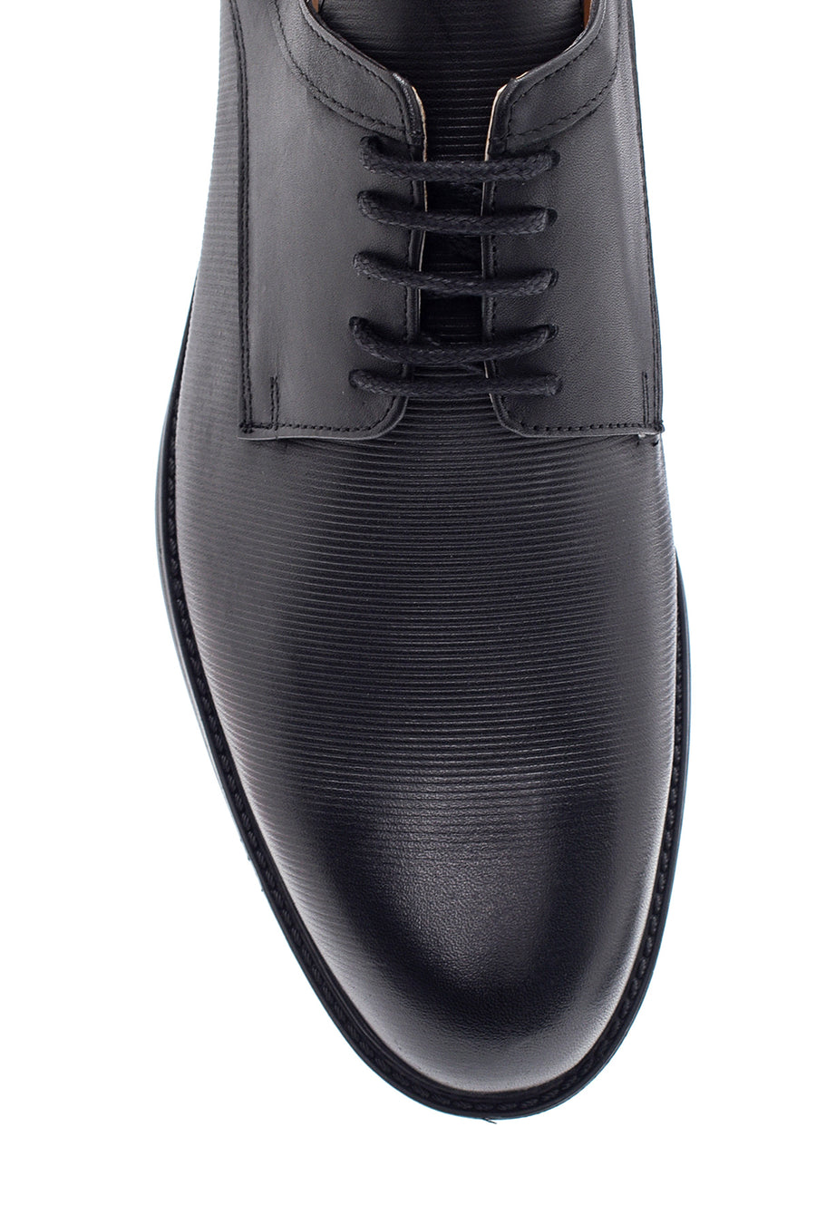 Men's Black Leather Classic Shoes