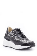 Women's Snake Pattern Detailed Sneaker | Derimod