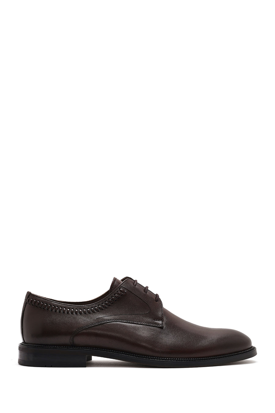 Men's Brown Laced Leather Classic Shoes 25SFD602218 | Derimod