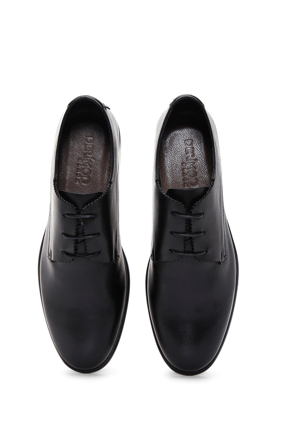 Men's Black Leather Classic Shoes