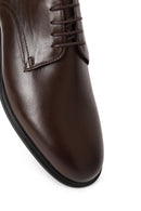 Male Brown Lace-up Leather Casual Shoes | Derimod
