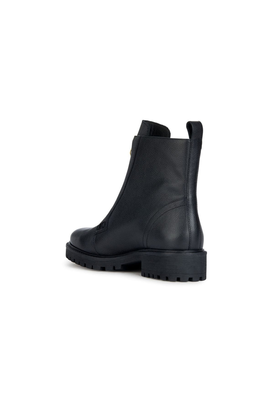 Geox Women's Black Hoara Leather Boots