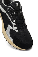 Derimod Studio Men's Black Lace-Up Thick-Soled Sneaker | Derimod