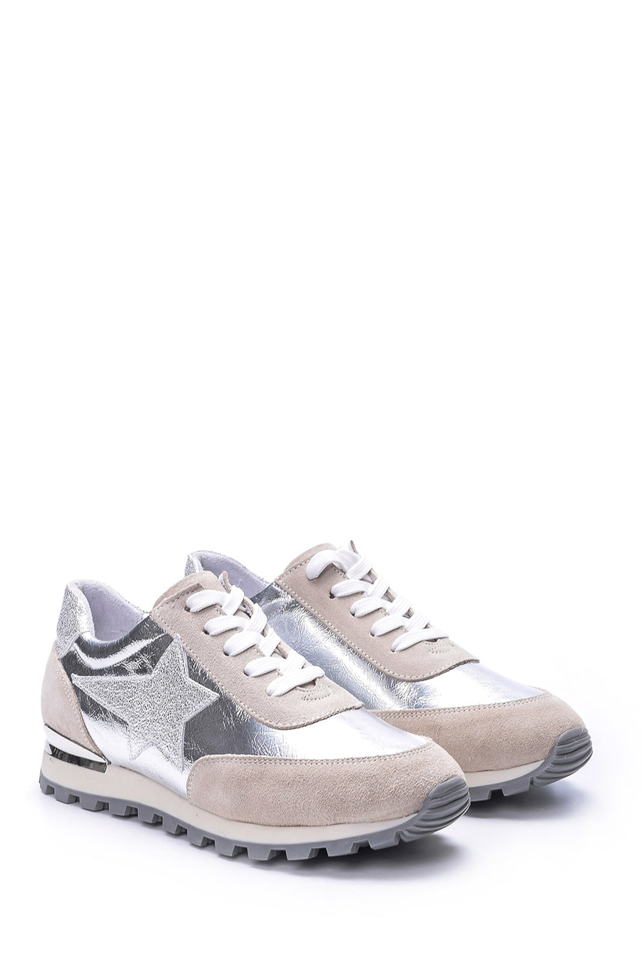 Kadın Yıldız Detaylı Sneaker