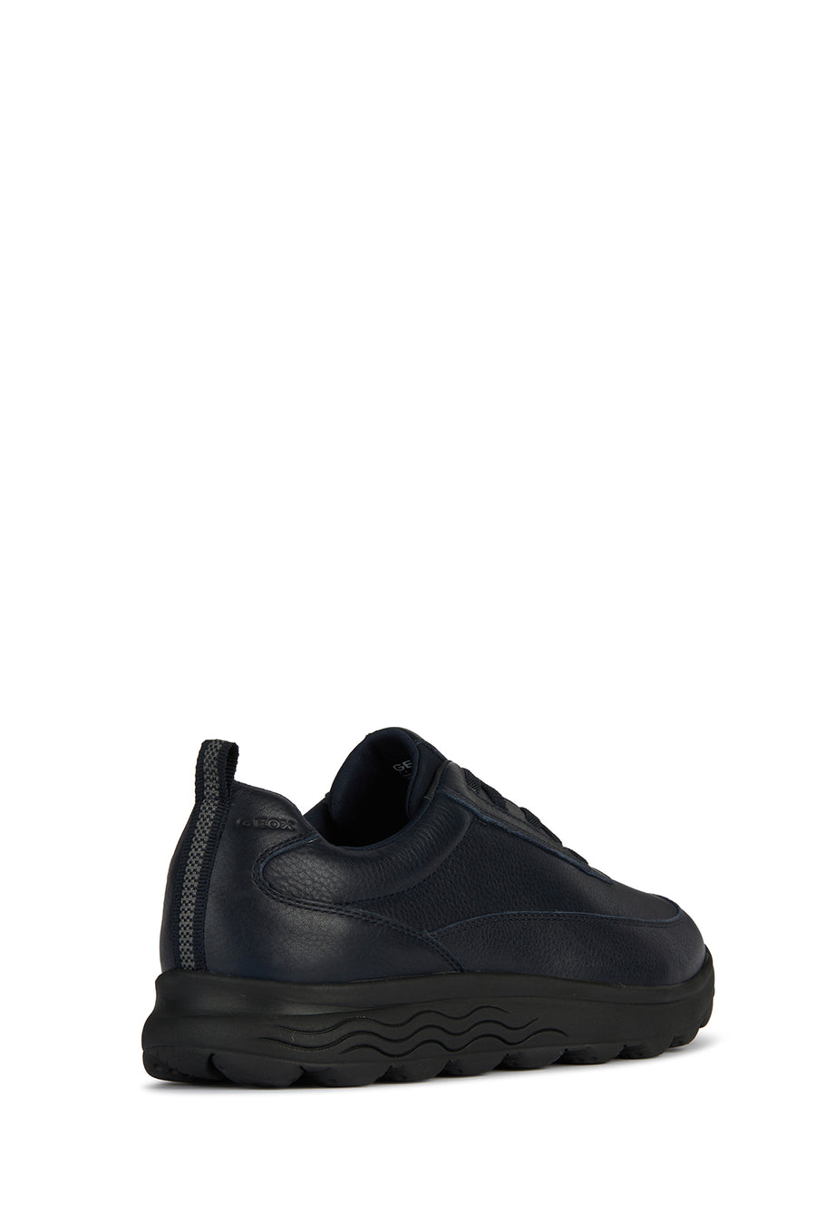 Geox Men's Navy Blue U Spherica Leather Sneaker