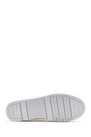 Woman White Fabric Comfort Shoes | Derimod