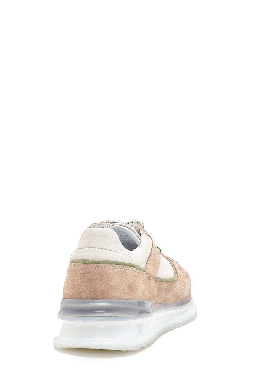 Erkek Bej Deri Sneaker