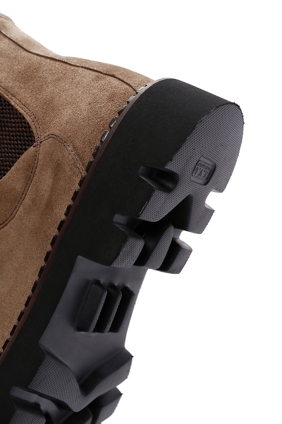 Men's Brown Casual Suede Leather Chelsea Boots