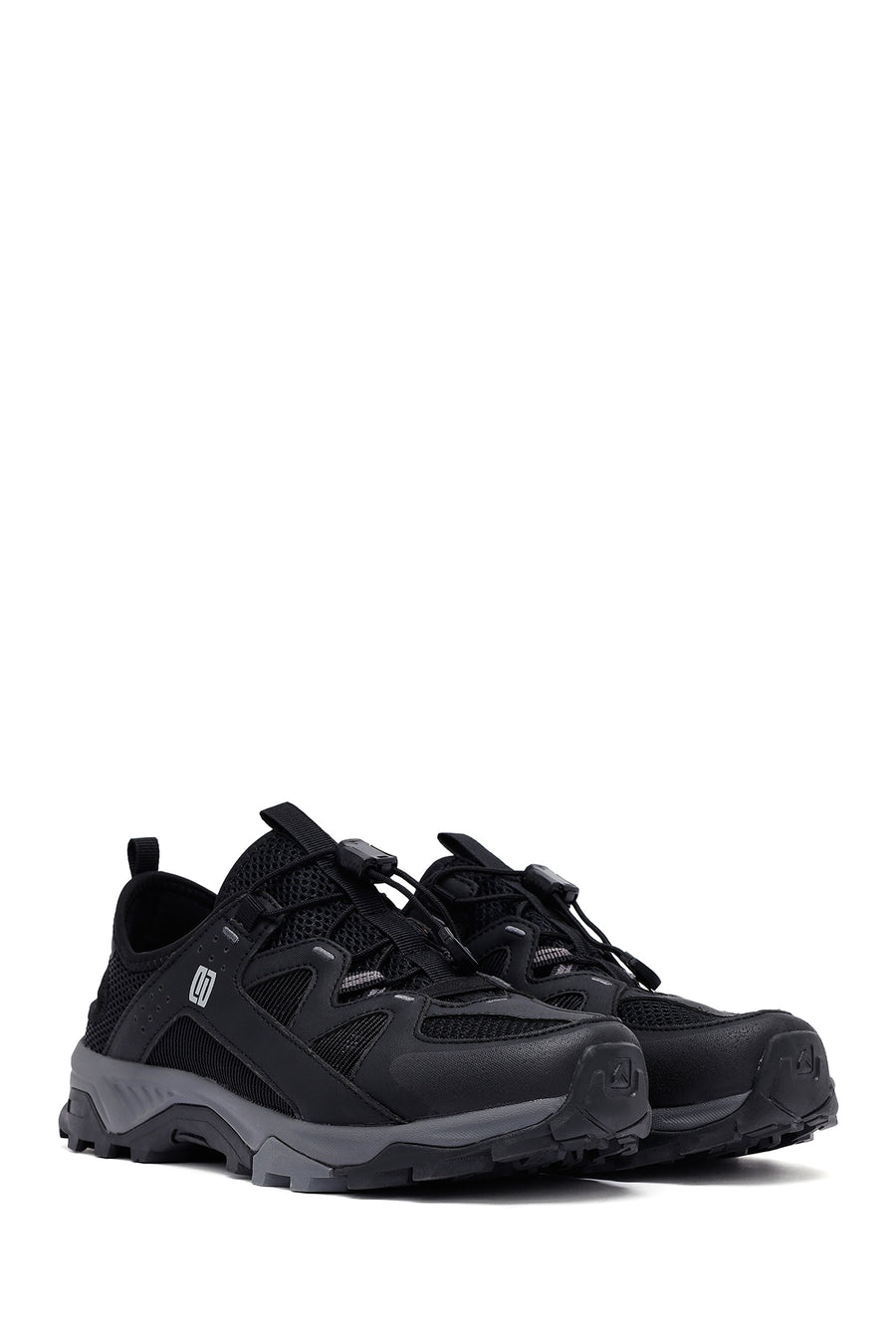 Men's Black Leather Casual Shoes