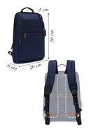 D-Pack Unisex Blue Backpack | Derimod