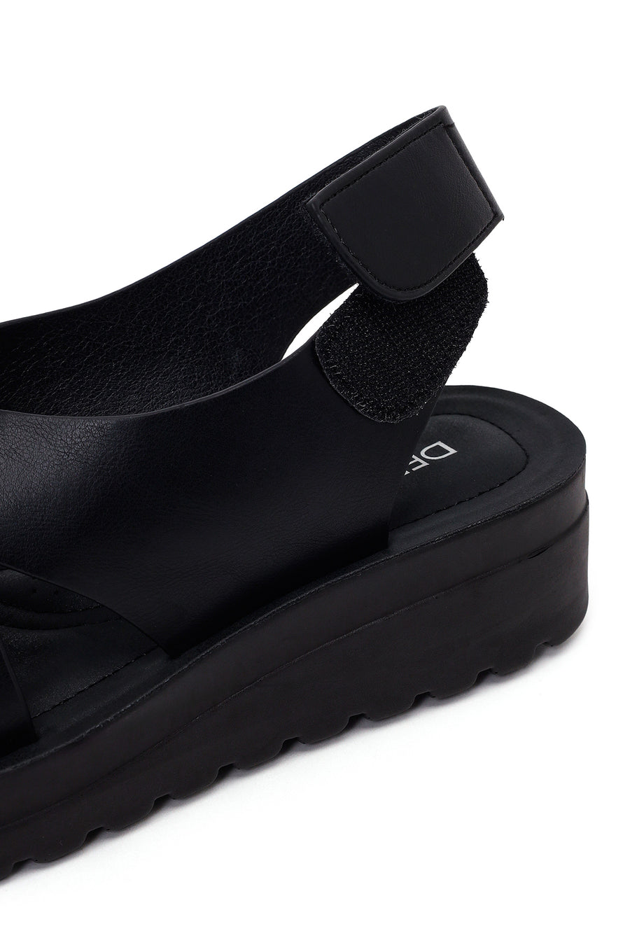 Woman Black Thick-Soled Sandal