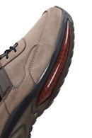 Men's Leather Nubuck Sneaker | Derimod