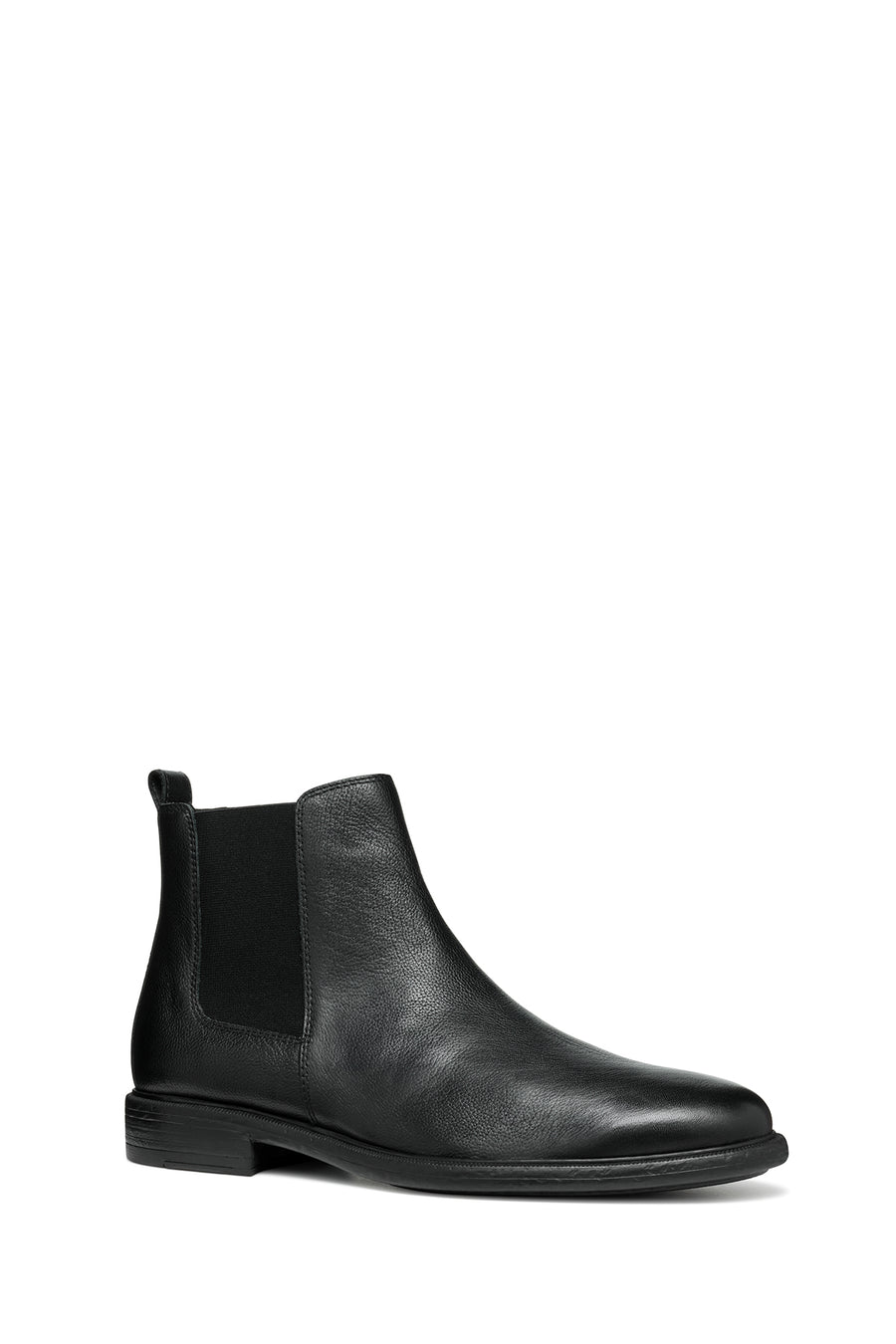 Geox Men's Black Terence Leather Chelsea Boots