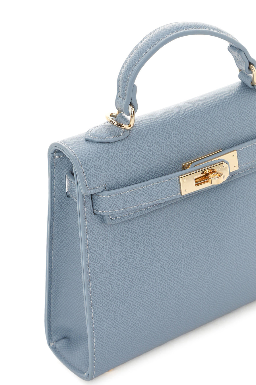 Women's Blue Long Strap Mini Crossbody Bag