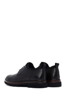 Male Black Lace-up Leather Casual Shoes | Derimod