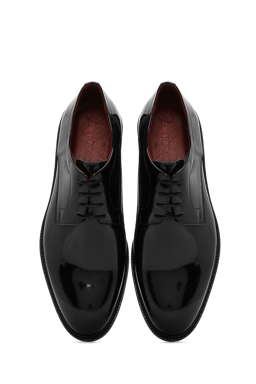 Men's Black Patent Leather Classic Shoes