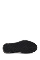Erkek Kahverengi Bağcıklı Kalın Tabanlı Deri Sneaker | Derimod