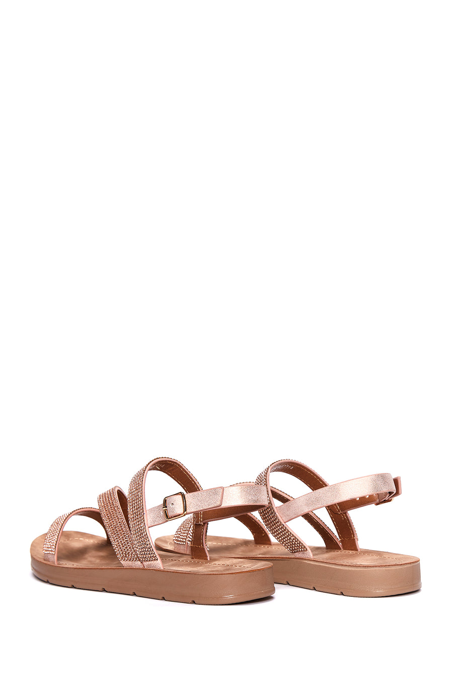 Women's Pink Ankle Strap Sandals