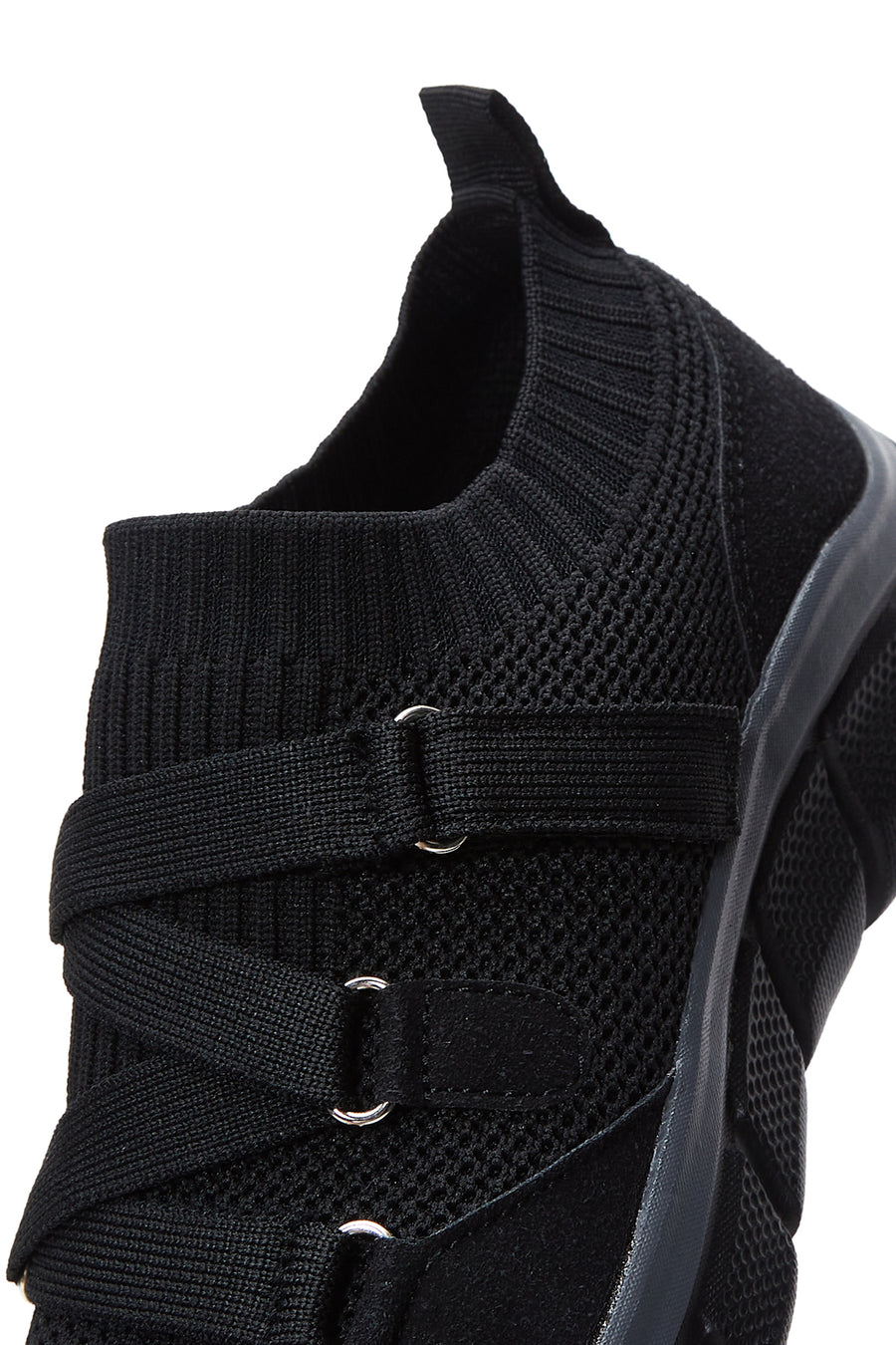 Kadın Siyah Kumaş Sneaker