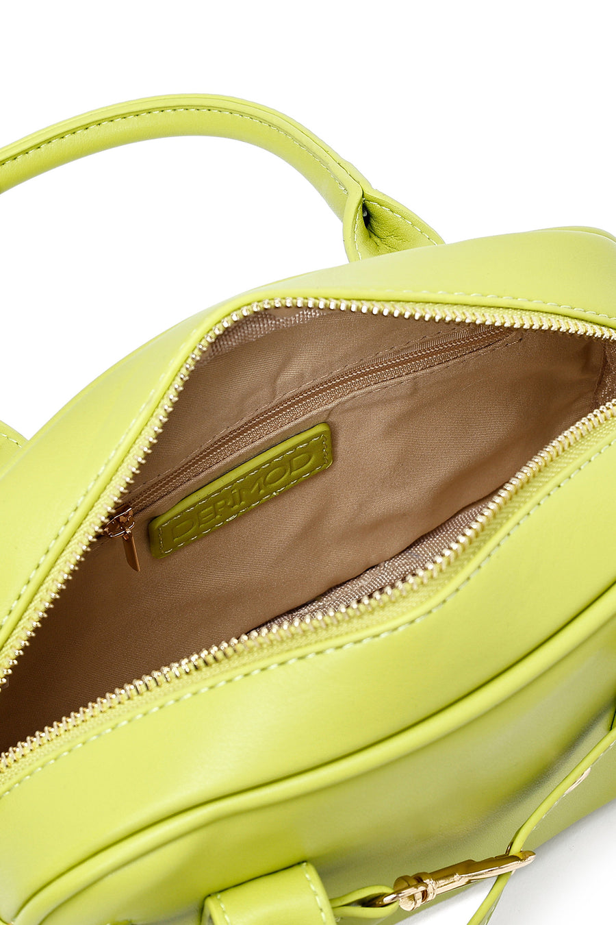 Women's Green Long Strap Accessory Mini Handbag