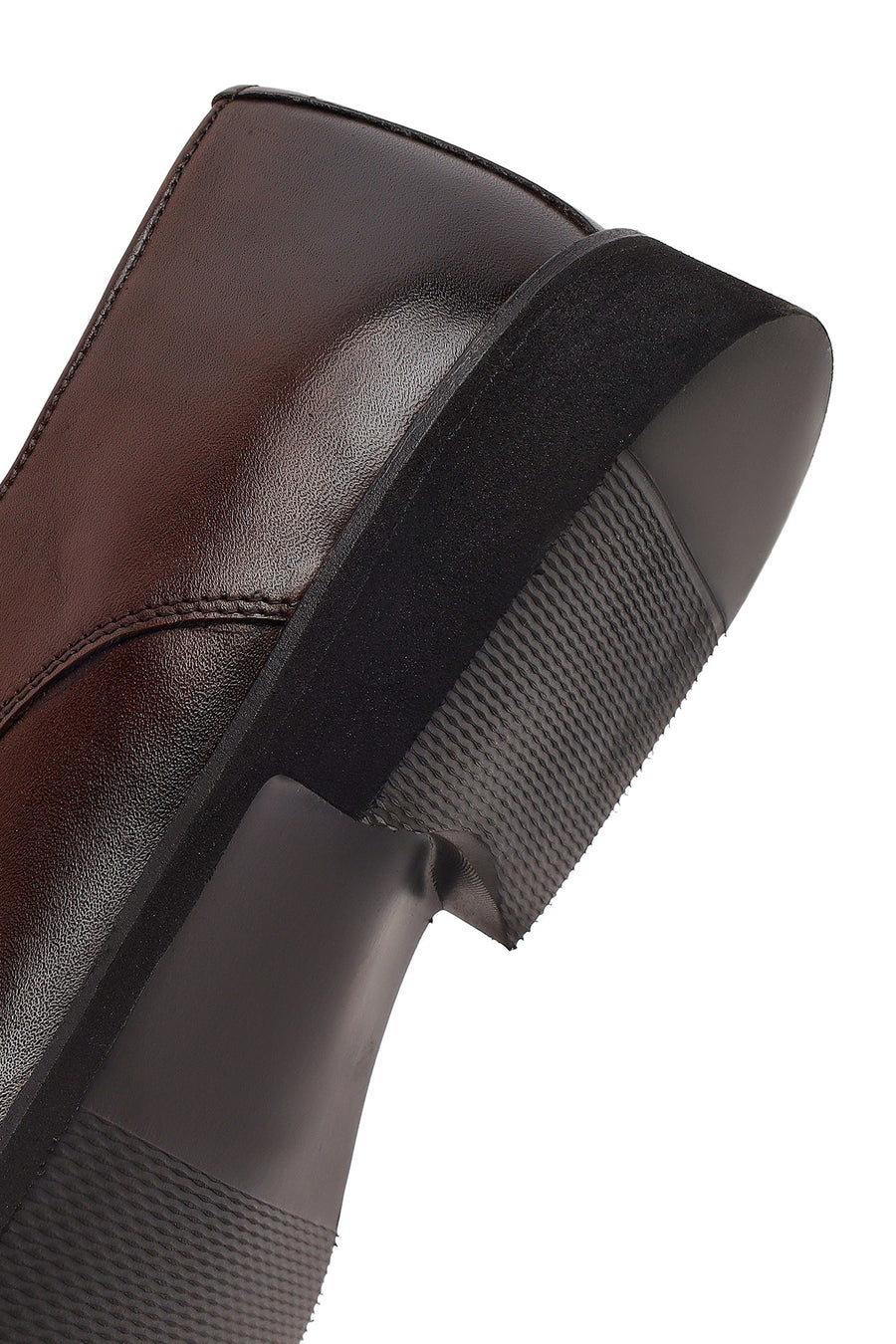 Men's Brown Laced Leather Classic Shoes