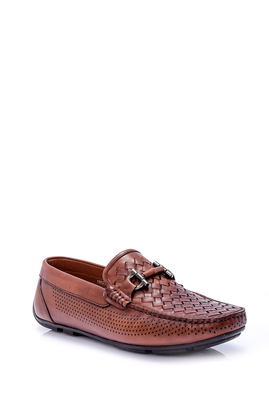 Men's Buckled Leather Loafer