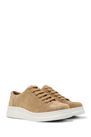 Camper Women's Brown Runner Up Leather Sneaker | Derimod