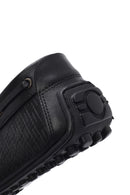 Men's Black Leather Casual Loafer | Derimod