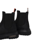 Harley Davidson Woman Black Mourir Leather Chelsea Boots | Derimod