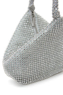Women's Silver Stone Handbag | Derimod