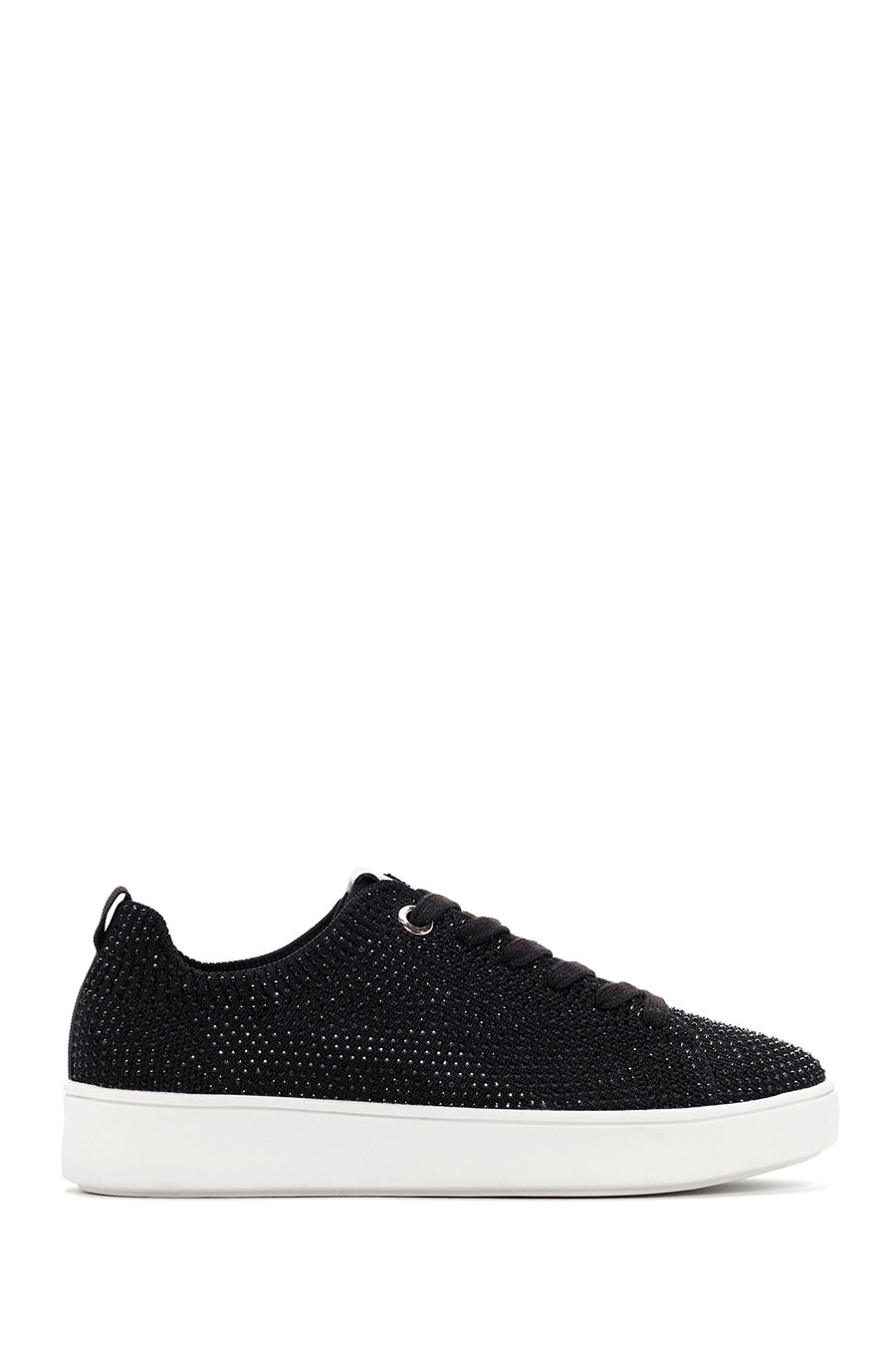 Derimod Zero Kadın Siyah Taşlı Sneaker 24SFD43156F | Derimod