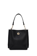 Woman Black Long-Strap Shoulder Bag | Derimod