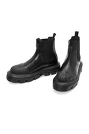 Men's Black Thick Soled Leather Chelsea Boots | Derimod