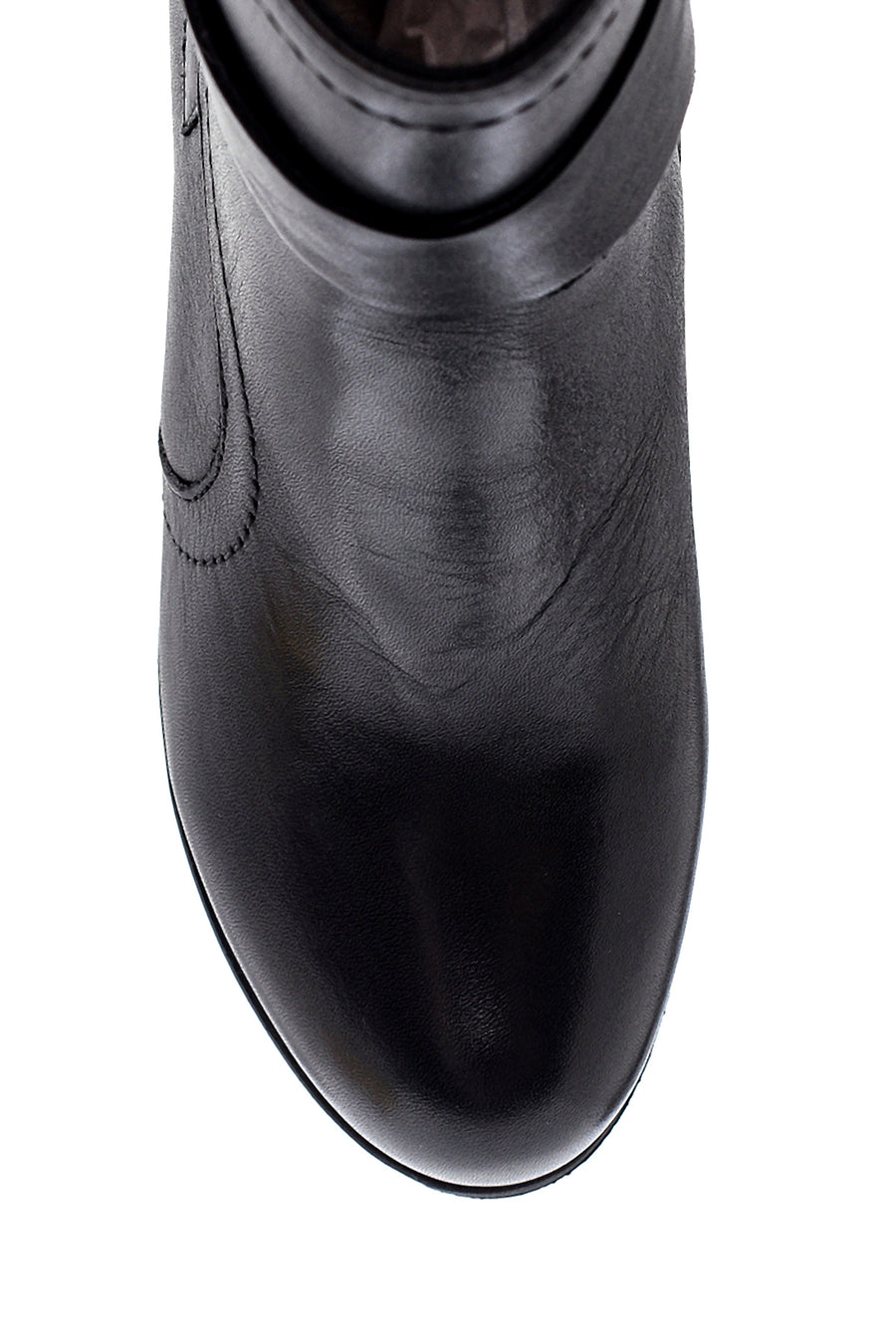Women's Leather Heeled Boots