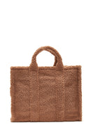 Women's Brown Plush Handbag | Derimod