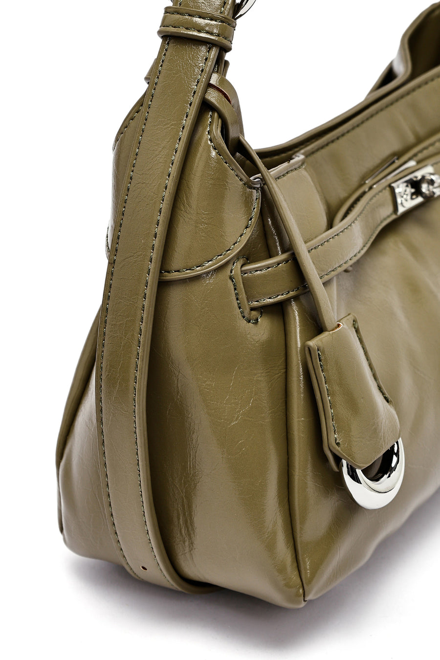 Women's Green Shoulder Bag