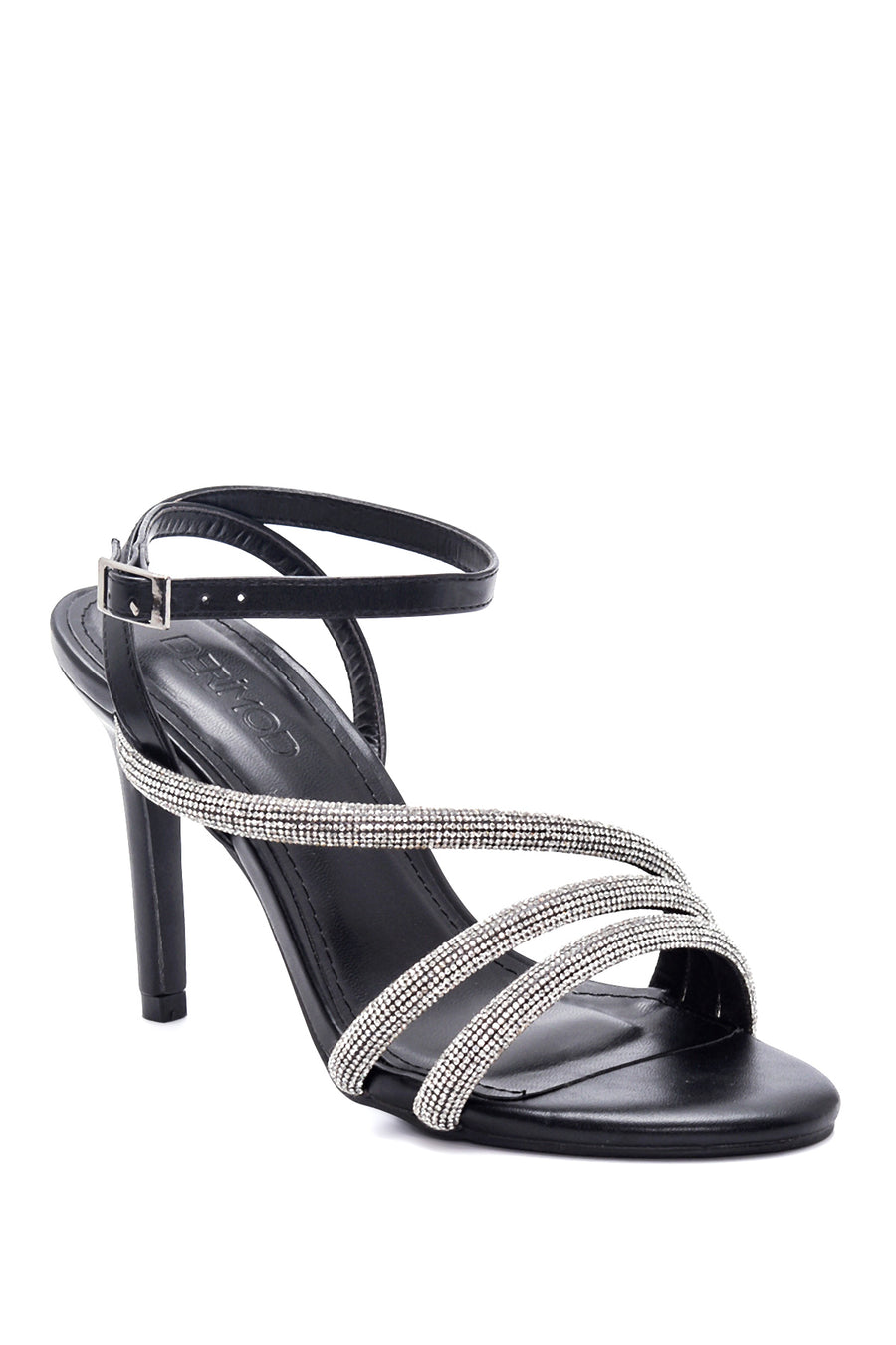 Women's Stone Heeled Sandals