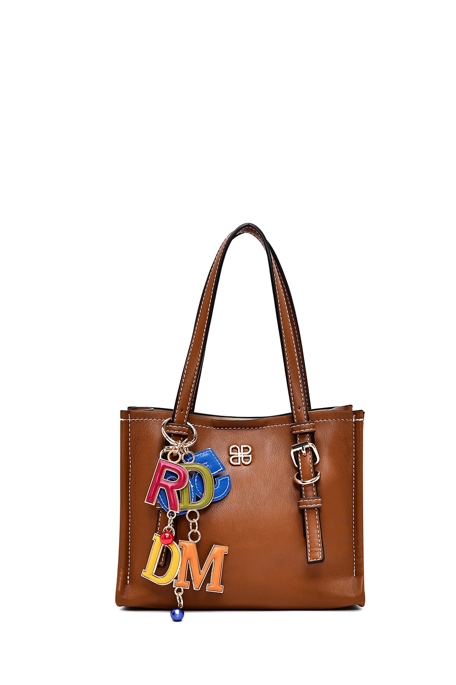 Women's Brown Long Strap Classic Handbag