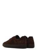 Male Brown Lace-Up Suede Leather Sneaker | Derimod
