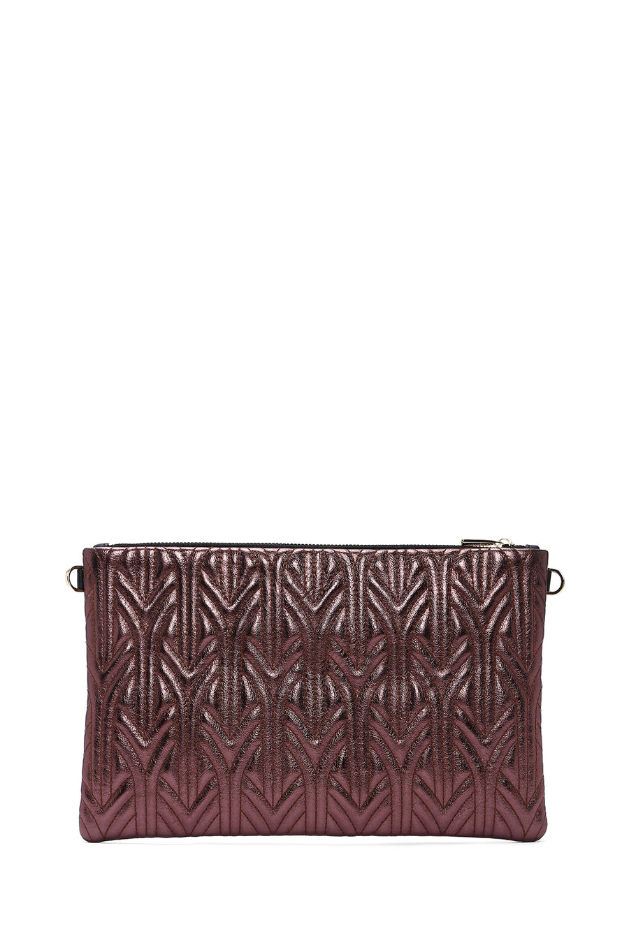 Women's Copper Quilted Portfolio Bag