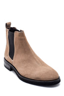 Men's Leather Suede Chelsea Boots | Derimod