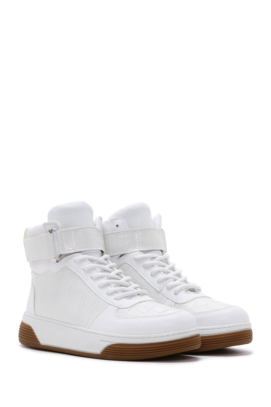 Women's White High Top Sneaker