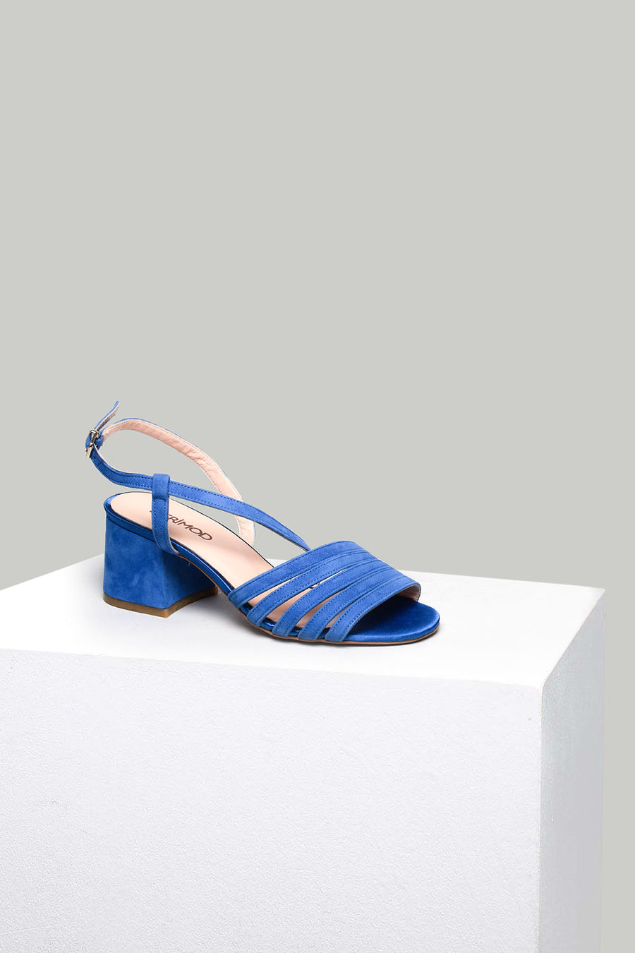 Women's Heeled Leather Sandals 18SFD143714 | Derimod