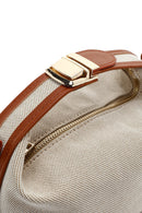 Women's Beige Long Strap Crossbody Bag | Derimod