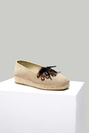 Women's Wicker Detailed Espadrille Shoes | Derimod